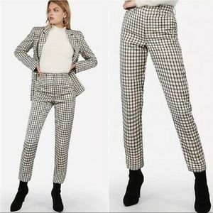 Express Plaid Ankle Pant Size 12NWT